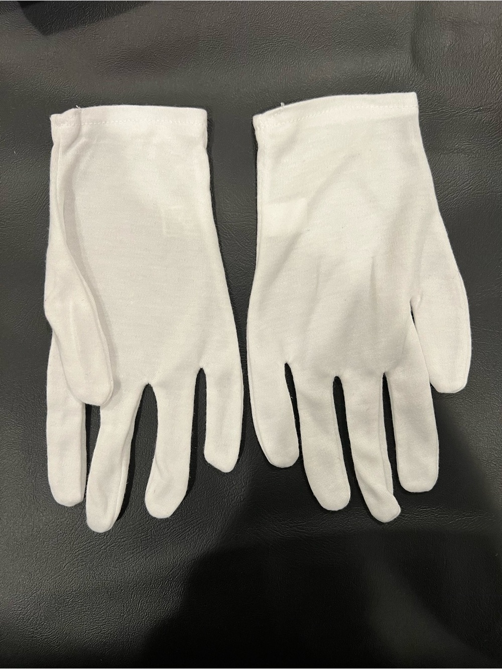 White Cotton Gloves - Pair